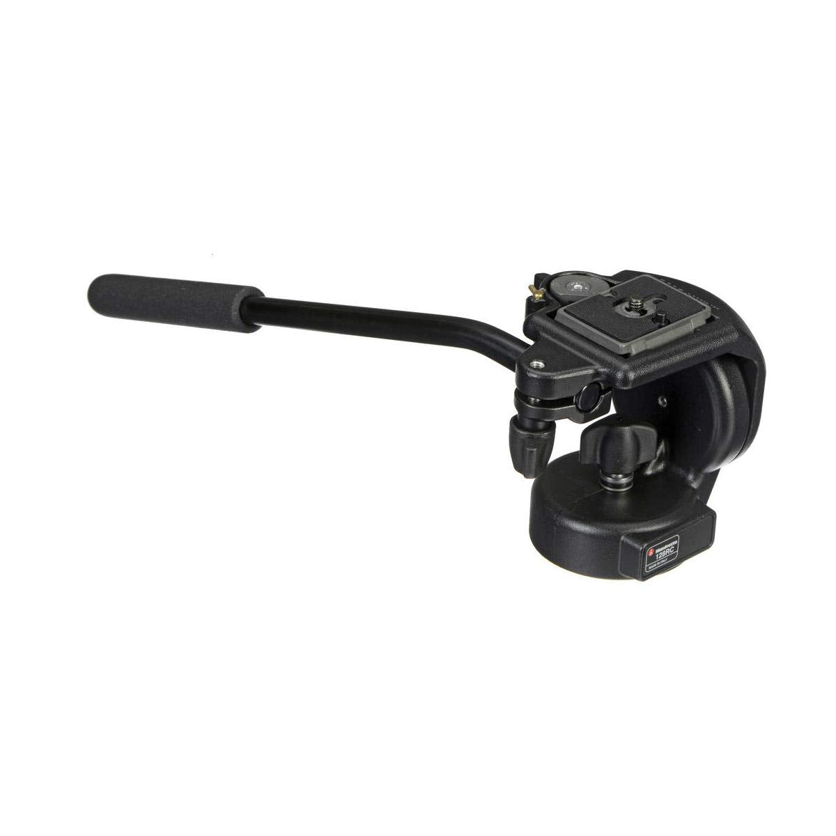 Manfrotto 128Rc Micro Fluid Head With 200Pl 14 Rc2 Rapid Connector Plate